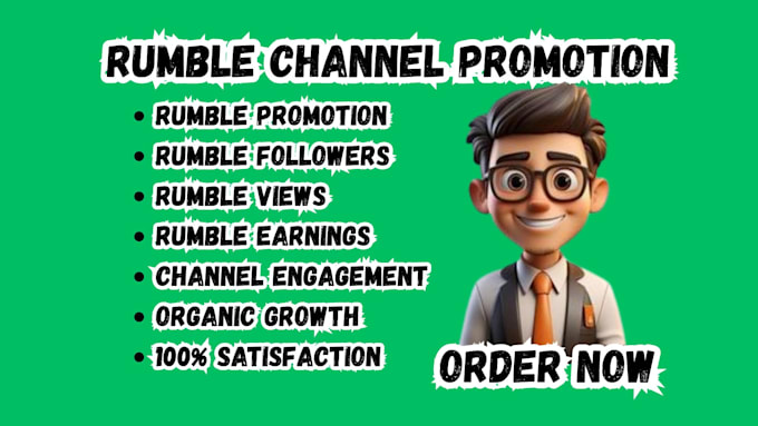 do rumble video promotion, rumble channel marketing