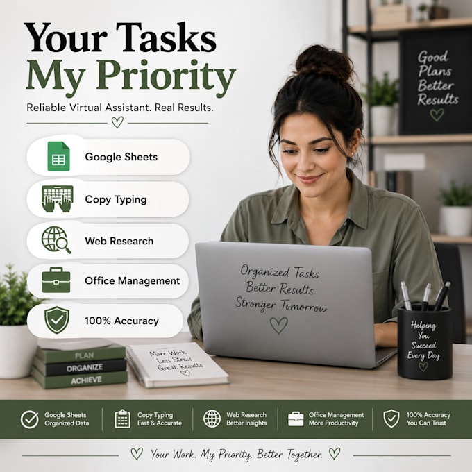 be your virtual assistant for administrative tasks
