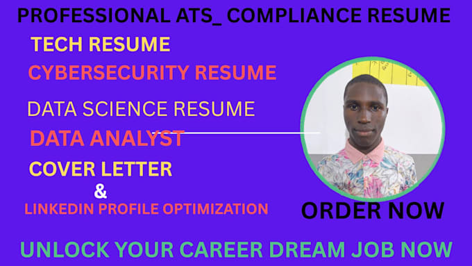 craft tech resume, cybersecurity, data science, data analyst and resume writing