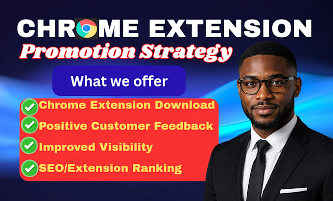 chrome extension promotion to increase chrome download and browser extension