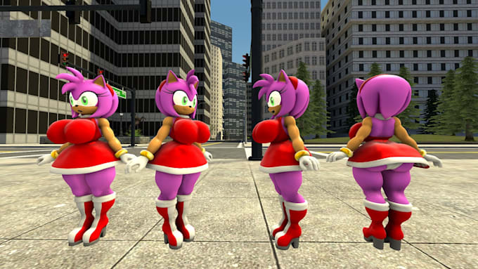edit, port or create nsfw sfm model l4d2 gmod player model tf2 cs2 vr character