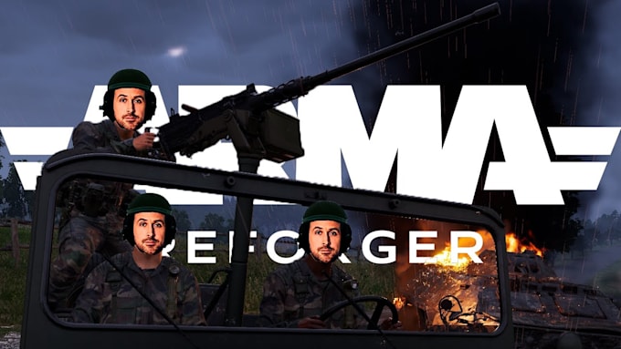 design a complete arma reforger server with custom mods