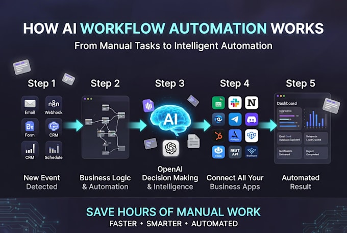 build ai workflow automation with n8n, openai, and apis