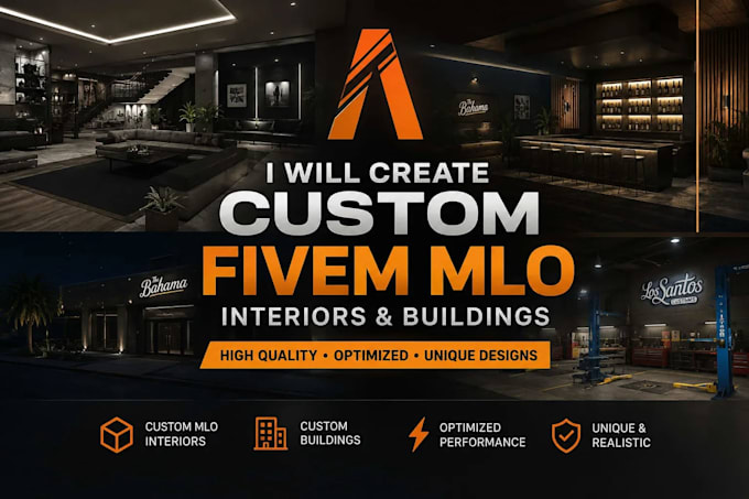 create custom fivem mlo interiors, building