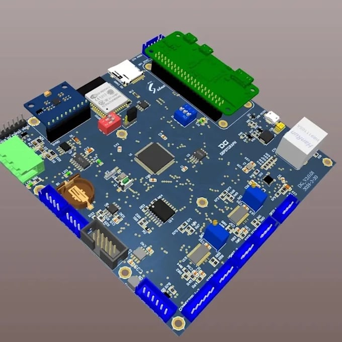 design esp32 pcb, stm32, rf pcb, nrf52, lora and review pcb using altium dfm pcb