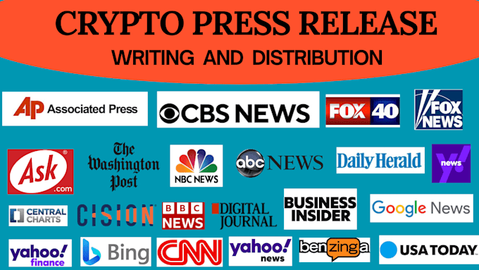 write and distribute crypto press release, pr distribution, crypto promotion