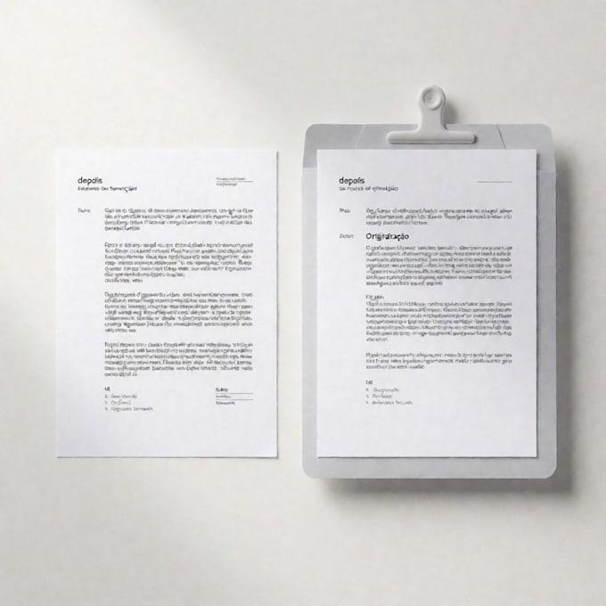 faco formatacao de documentos