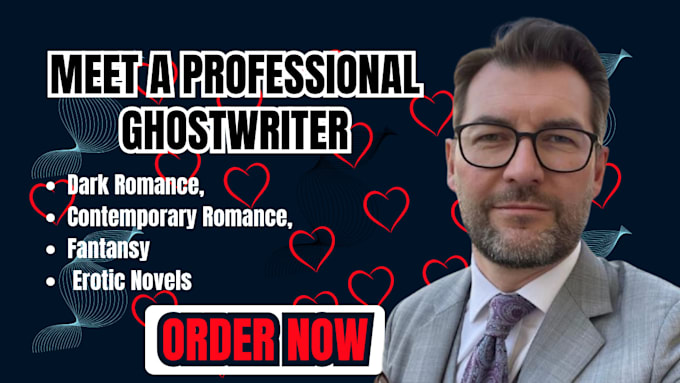 ghostwrite dark romance, fantasy, contemporary romance