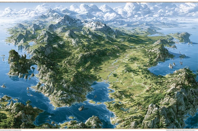 do fantasy map and city maps