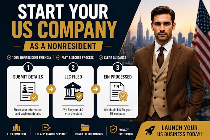 form your US llc with ein as a nonresident