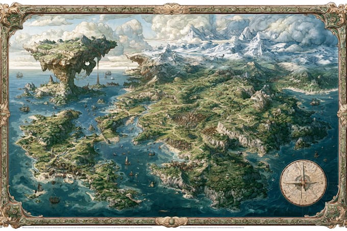 do fantasy maps and city maps