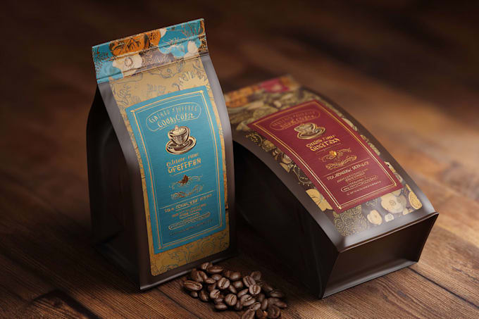 do coffee label, coffee packaging, product packaging design