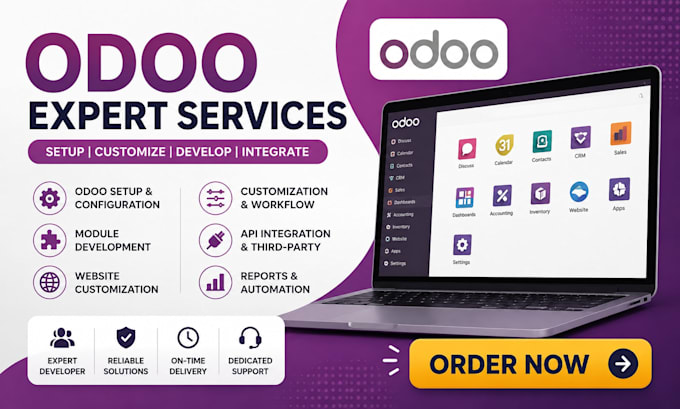 do odoo customization, module development, setup and installation