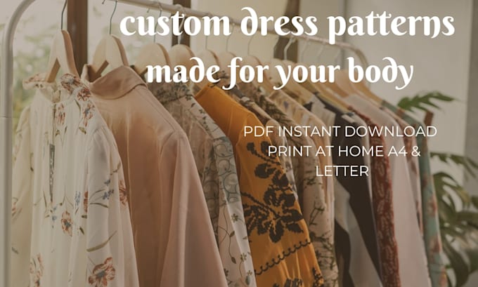 create custom sewing pattern for dress and boutique