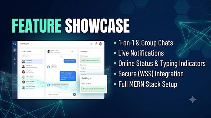 add real time chat and websockets to react node app