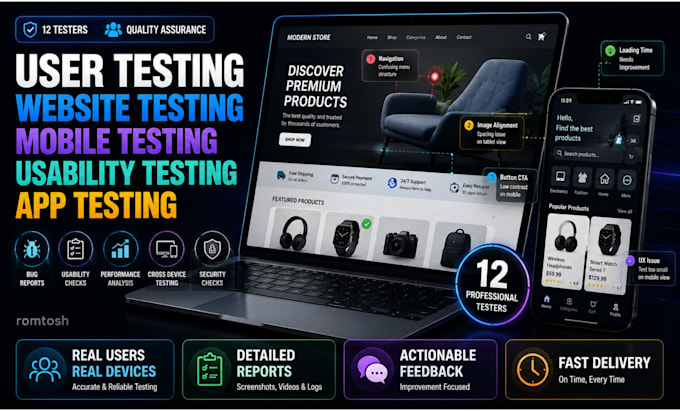 check bugs functionality for app testing, user testing closed testing qa testing
