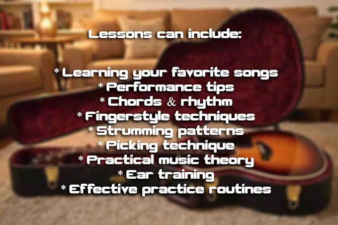 teach you acoustic guitar