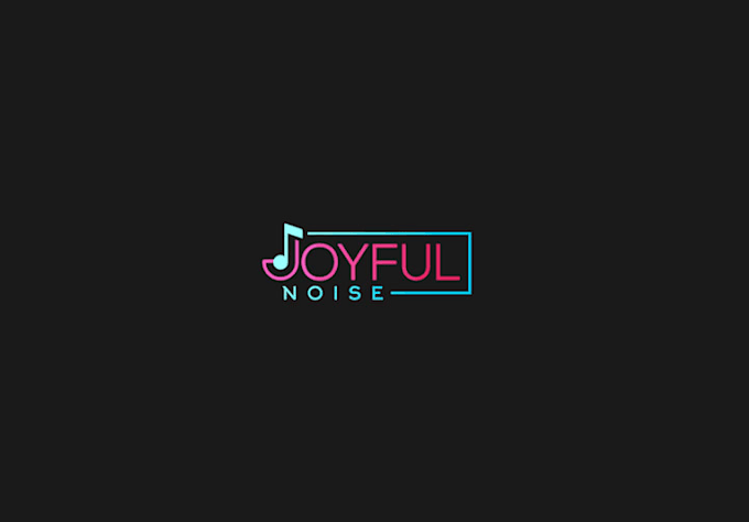 create a modern vibrant music logo design