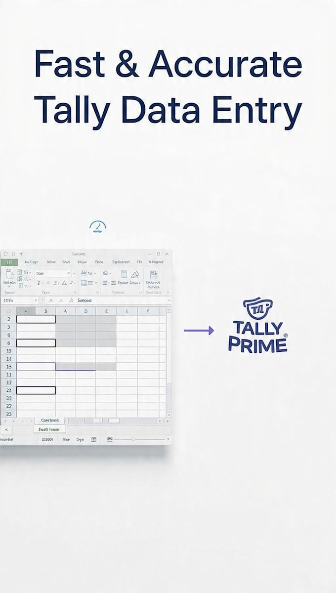do tally accounting, gst entry and accurate data entry work