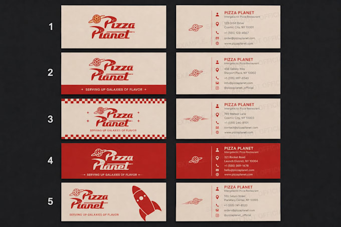 create a professional business card