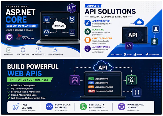 develop dotnet web api