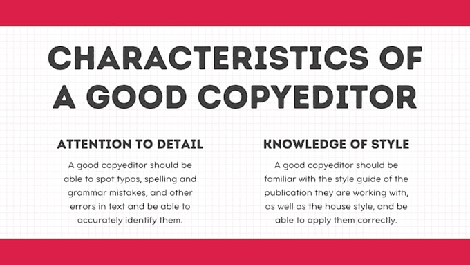 edit and proofread anything you need I very much enjoy it