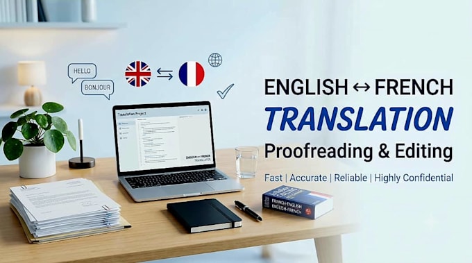 english french translator and proofreader