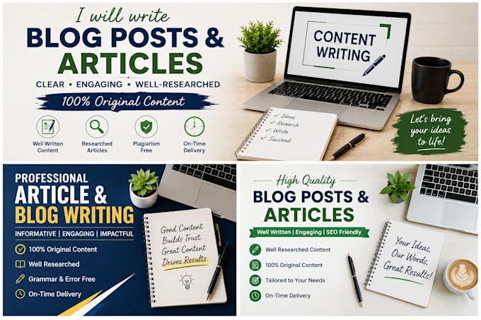 write engaging blog posts and articles in simple english