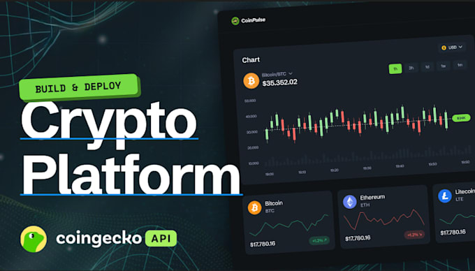 build ai website, ai chatbot, crypto platform with react or nextjs