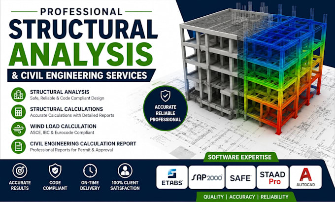 do structural analysis wind load calculation and calculation report