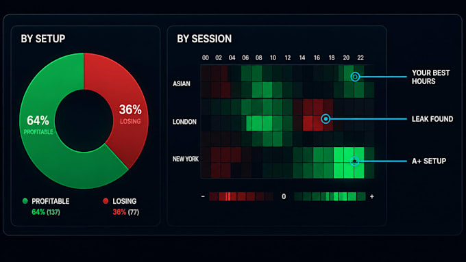 build a custom excel trading journal with analytics dashboard