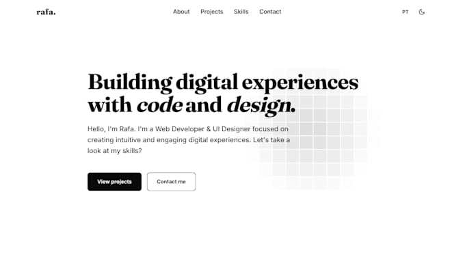 design a beautiful website for you