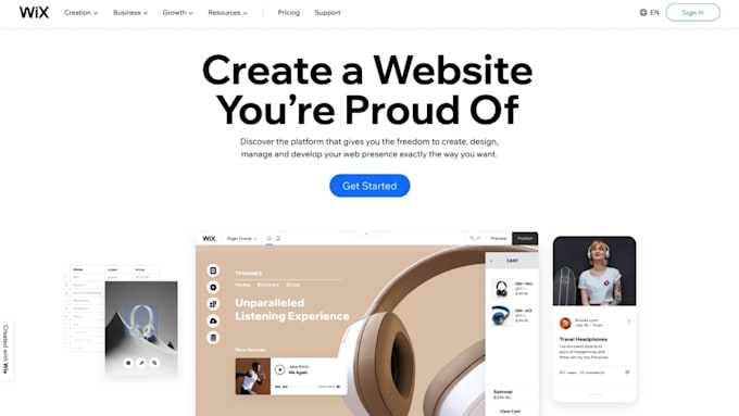create responsive wix website design wix flowchart design main page wix studio