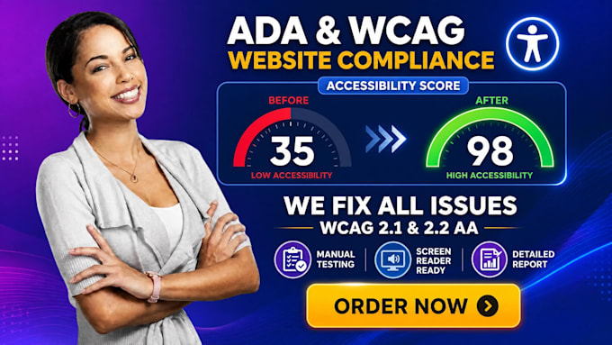 do ada, wcag, wordpress, shopify, section 508, PDF vpat compliance