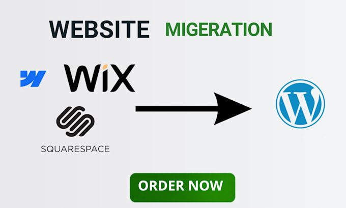 convert clone or transfer wix, weebly, webflow, squarespace to wordpress website