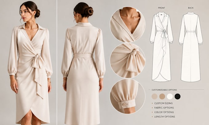 create professional sewing patterns with grading in PDF and dxf format