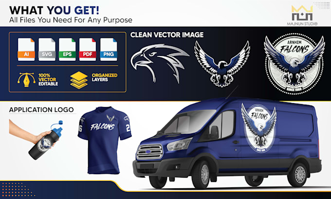 recreate your logo into clean vector ai, svg, eps in 24 hours