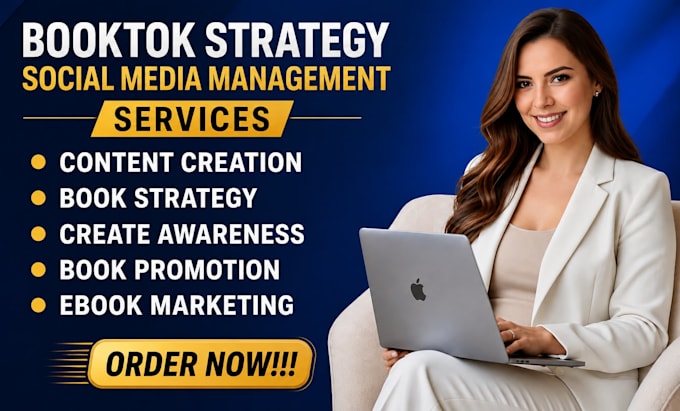 grow your author brand with booktok social media management and strategy
