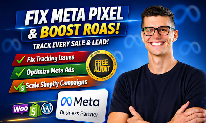 fix meta pixel, shopify facebook ads conversion tracking and meta ads tracking