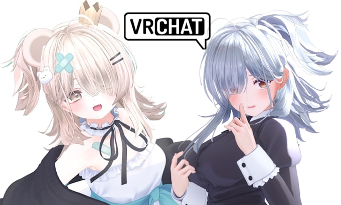 create a custom 3d vrchat avatar model with rigging