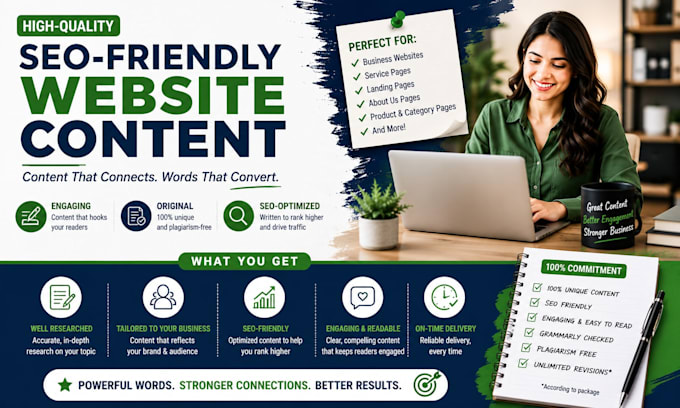 write SEO friendly website content for your business