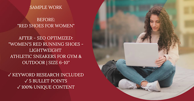 write SEO product descriptions and ecommerce copy