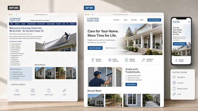 update and maintain your creator or small business website