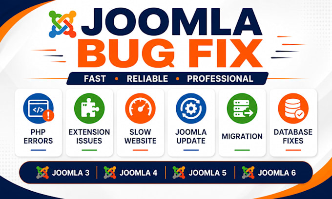 fix joomla bugs, errors, PHP issues and custom extensions
