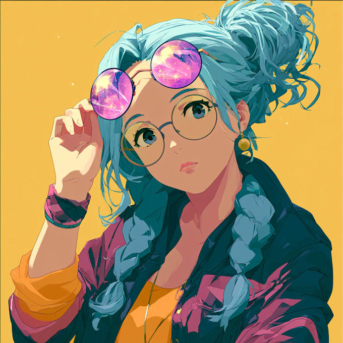 do anime character art