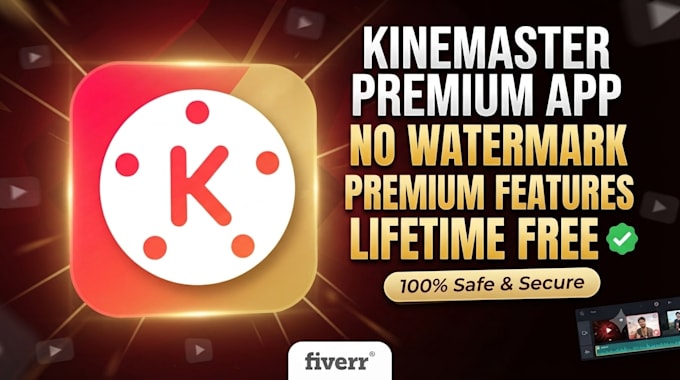 sell kinemaster premium video editing app