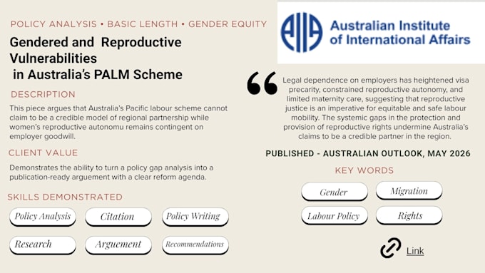 write compelling articles and blogs on global affairs