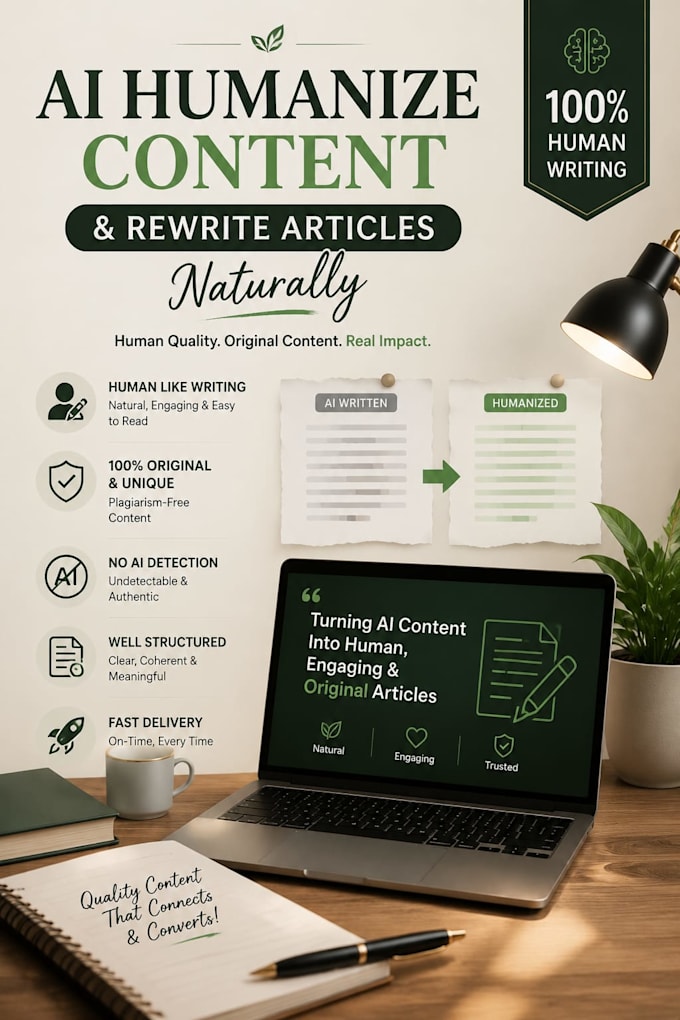 humanize ai generated content and rewrite it