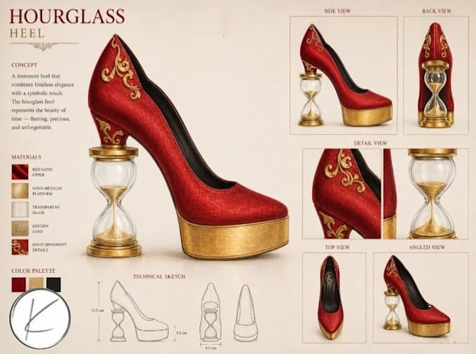 make costume designs for your creative project
