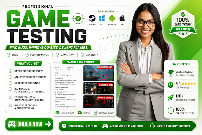 test steam game gameplay review testing beta testing qa  bug report feedback